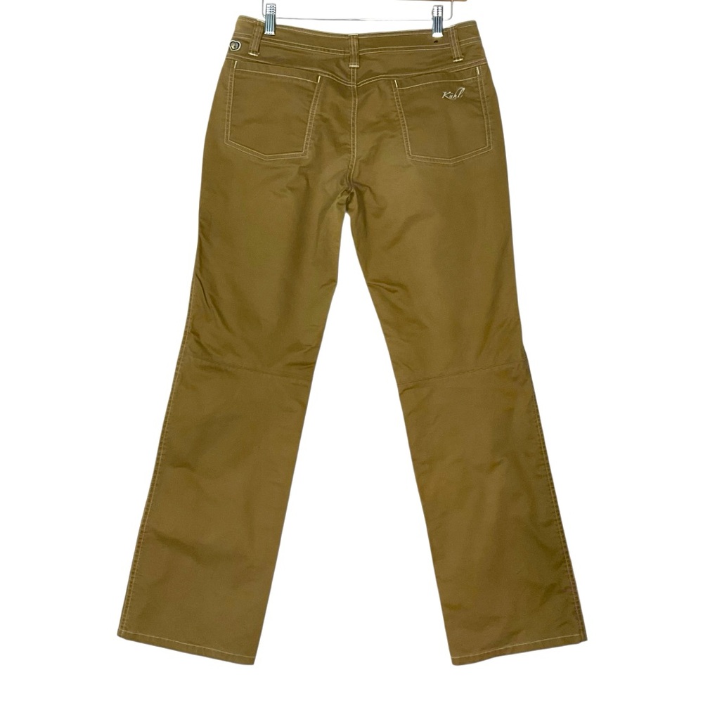 retro KUHL sz 8 Outdoor Adventure Pants Pockets Durable Slightly Stained Knees